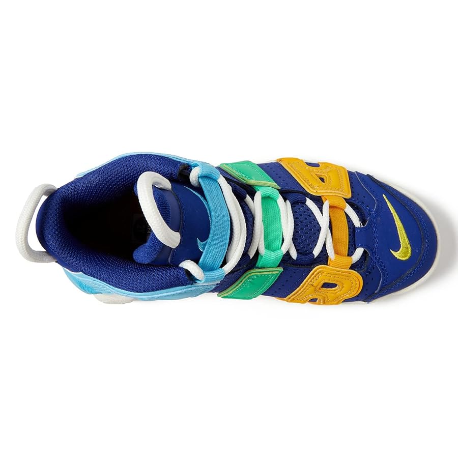 Nike AIR MORE UPTEMPO キッズ Nike - Boy - TD Air More Uptempo - White/Midnight Navy